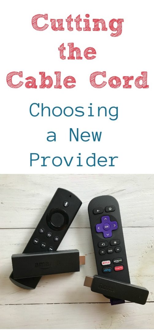 Cutting the Cable Cord: Choosing a New Provider | Always Moving Mommy