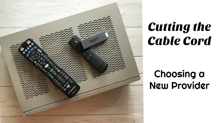 Cutting the Cable Cord: Choosing a New Provider | Always Moving Mommy