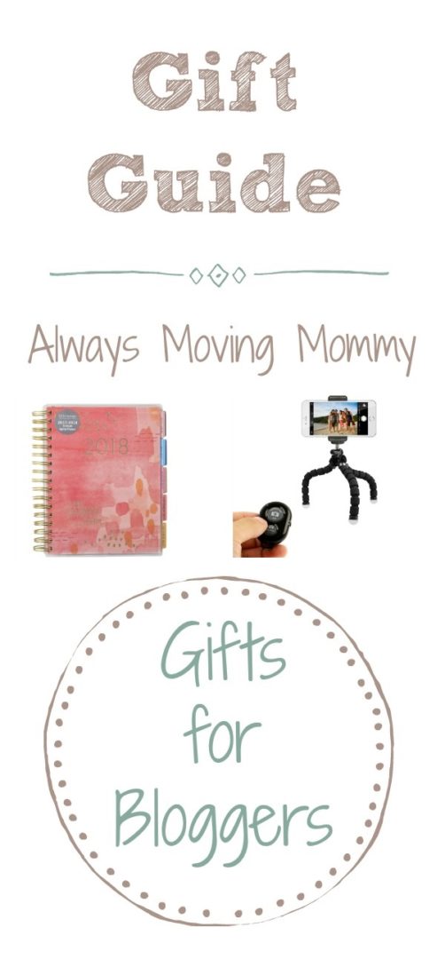 Guide Guide: Gift Ideas for Bloggers | Always Moving Mommy | Use this list to help you find the perfect gift for your blogging friend
