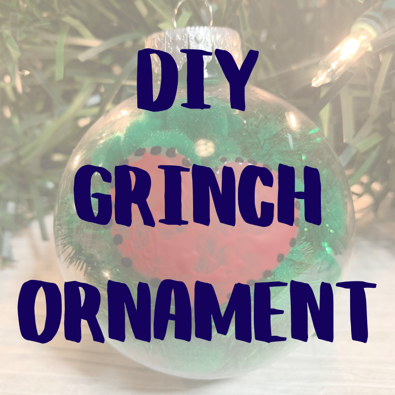 DIY Grinch Ornament | AlwaysMovingMommy.com