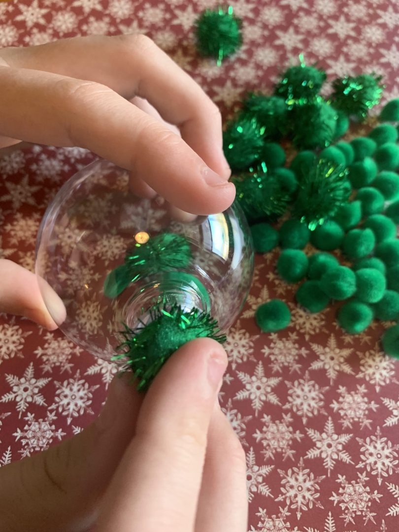 DIY Grinch Ornament Assembly | AlwaysMovingMommy.com