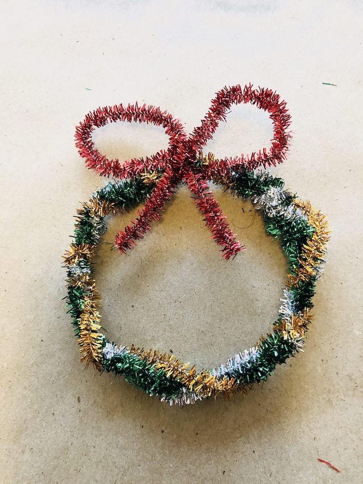 DIY Wreath Ornament Craft